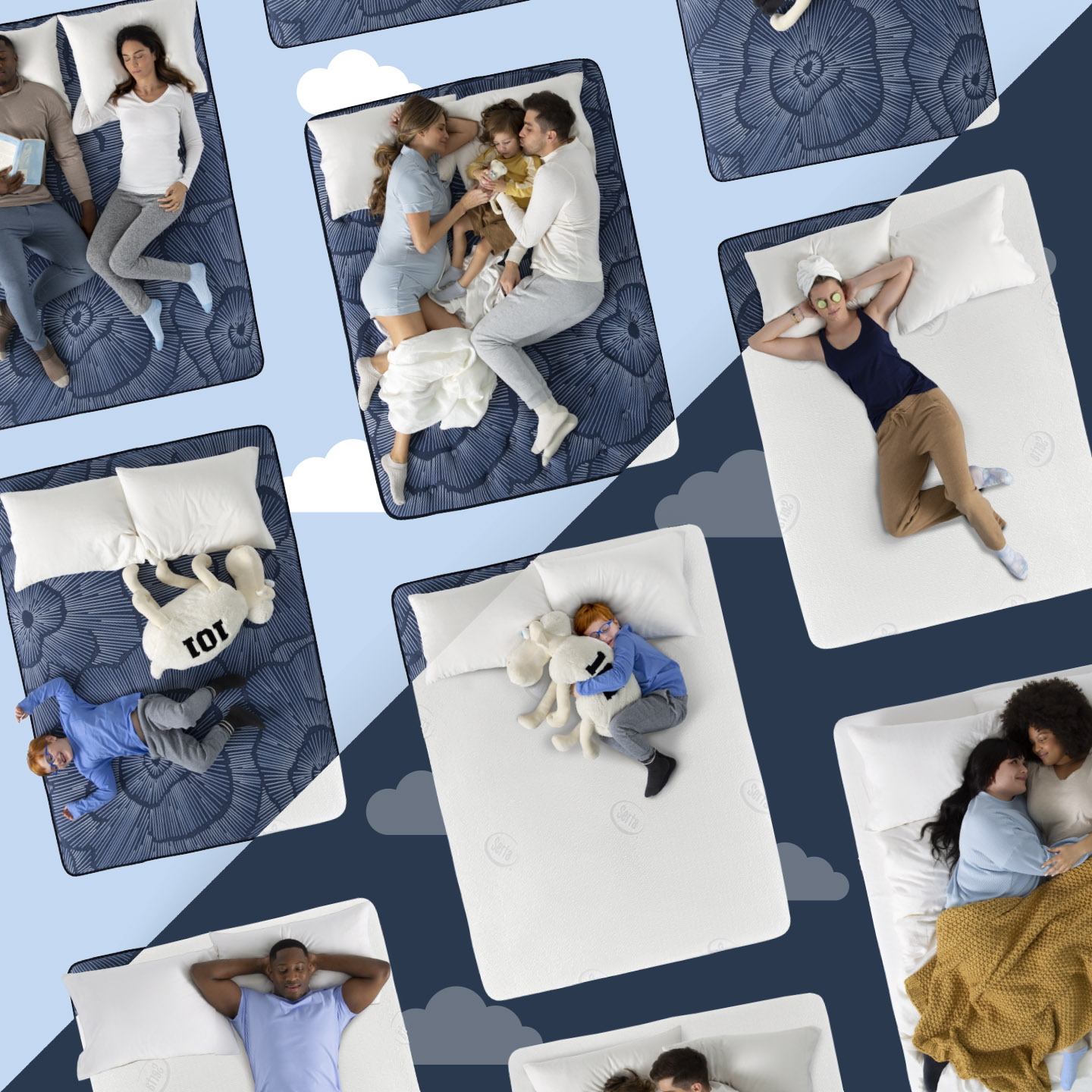 Le matelas idéal selon votre position de sommeil